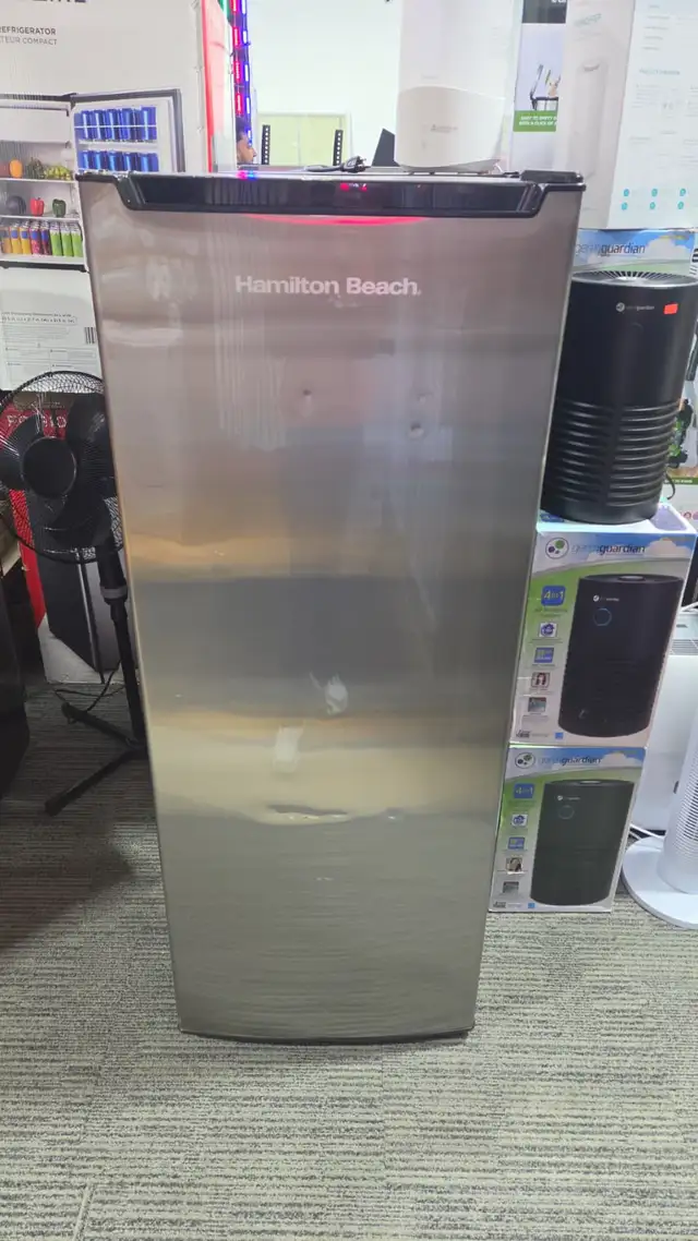 HAMILTON BEACH 6.5 CUFT UPRIGHT FREEZER STAINLESS S in Freezer