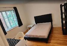 Large size bedroom in a renovated duplex cotedesneiges, backyard - Photo 6