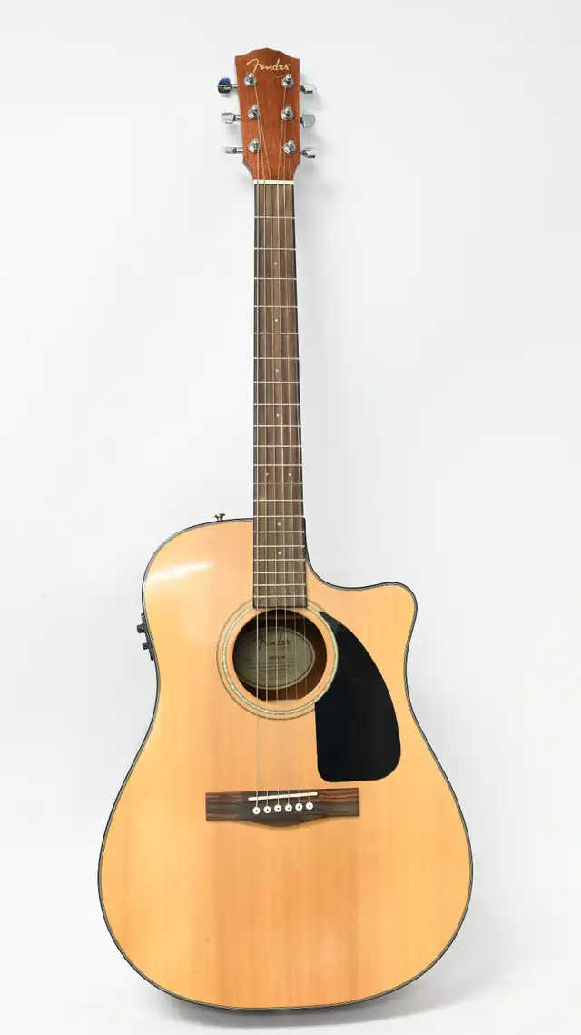 Fender Acoustic Electric Guitar Model CD-60CE USED Working Good
