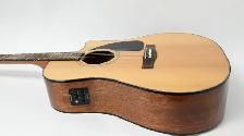 Fender Acoustic Electric Guitar Model CD-60CE USED Working Good - Photo 6