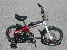TIME TO GO BOY'S 16' AVIGO AIR ZONE MOTOCROSS   TRAINING WHEELS! - Photo 4