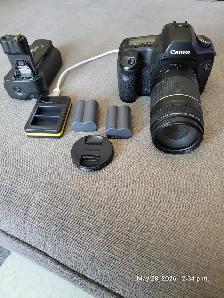 Canon EOS 5D with EF 75-300 f4-5.6 Lens