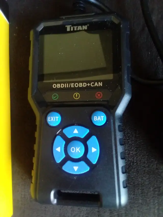 Titan diagnostic obcdII code reader