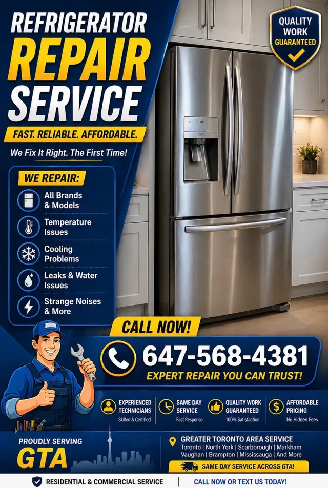 Refrigerator/ Fridge Repair SALE