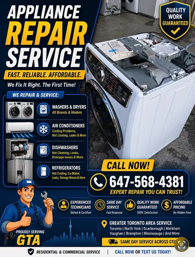 washer and dryer repair
