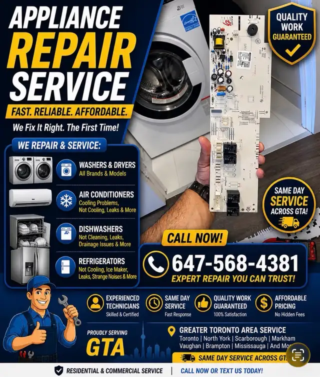washer and dryer repair