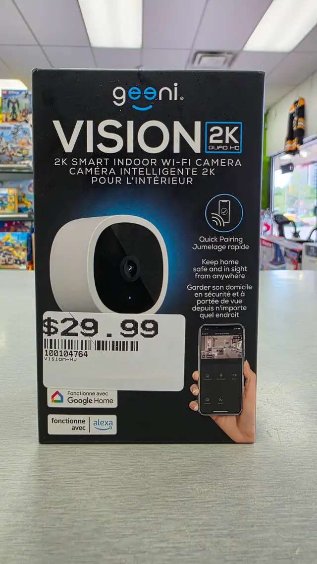Geeni Vision 2k Smart Indoor Camera - BRAND NEW