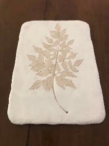 3 plaster handmade wall plaques - Photo 2
