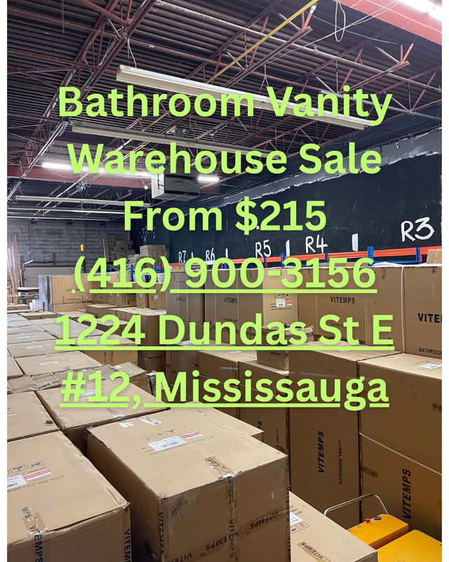 Bathroom MDF Vanities from $215