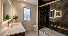 BATHROOM SHOWER-SHOWER BASE-SHOWER HEAD-UPGRADE-INSTALL