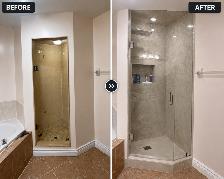 BATHROOM SHOWER-SHOWER BASE-SHOWER HEAD-UPGRADE-INSTALL - Photo 7