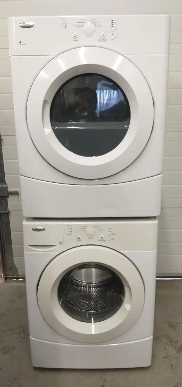 Whirlpool laveuse et secheuse '