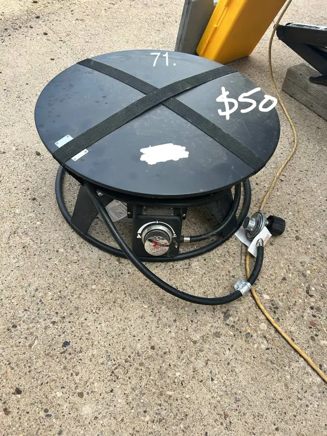Propane fire pit