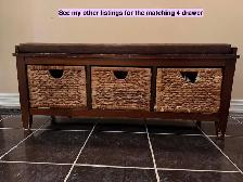 Wicker Storage Pull-Out Drawers - One for $125 or Both for $175 - Photo 4