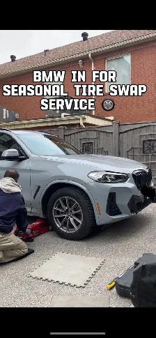 Mobile tire swap