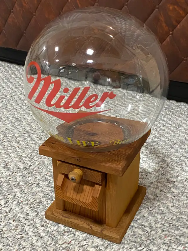 Vintage Miller High Life Peanut Dispenser