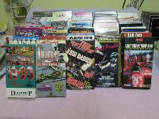 50   VHS RACING TAPES