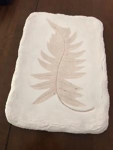 3 handmade plaster pictures - Photo 2