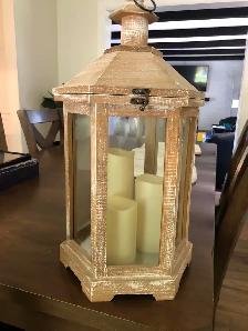 farmhouse county lantern and side table - Photo 2