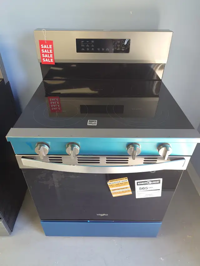 Whirlpool '30' Stainless Steel Freestanding Electric Range