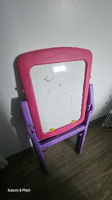 Tableau réversible craies, feutres pour enfant - Photo 5