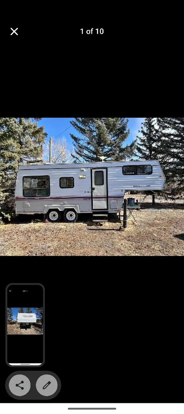 1994 Rustler Travelaire 5th wheel