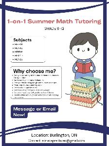 Grades 9–12 Math Tutoring | Functions, Calculus & Algebra
