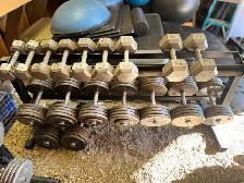 Metal dumbbells - Photo 2