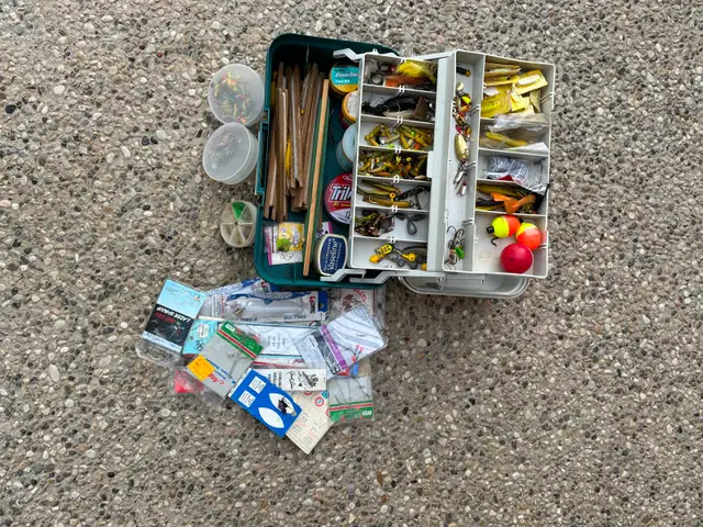 Fishing Hooks and Box