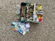 Fishing Hooks and Box