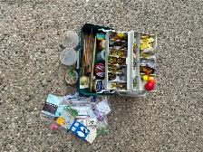 Fishing Hooks and Box - Photo 2