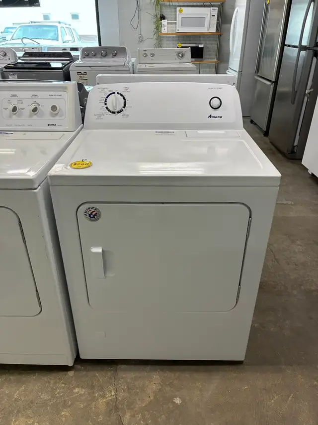 Dryer Top Load Amana - 90-day warranty - Credit Cards accepted