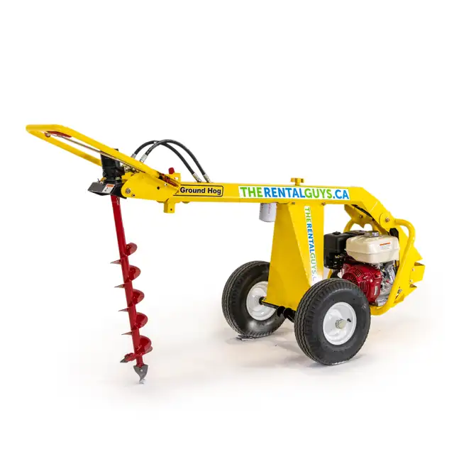 Single Man Hydraulic Auger - Free Delivery and Pickup in Calgary