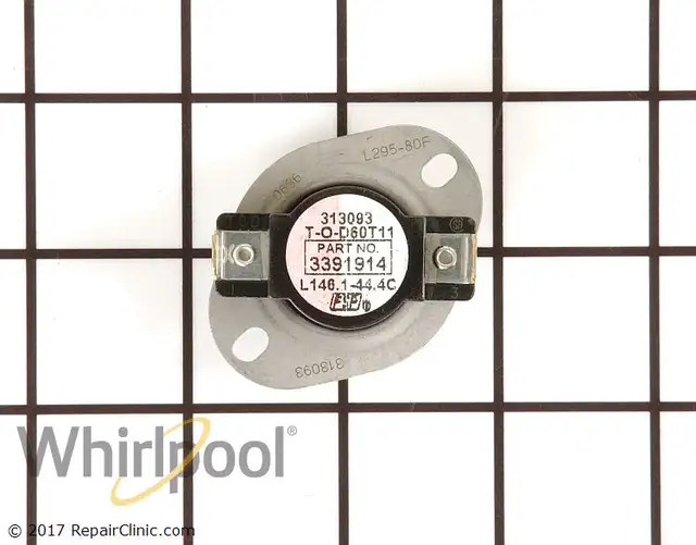 1 Thermostat de sécurité pour sècheuse Whirlpool NEUF WP3391914