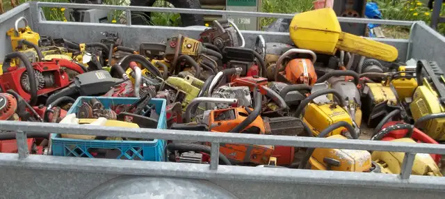 35 Project Chainsaws and Parts.Pioneer.Homelite.Skil etc.