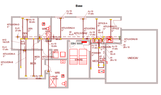 Mechanical Permit Drawings - HVAC, Sprinklers, Plumbing