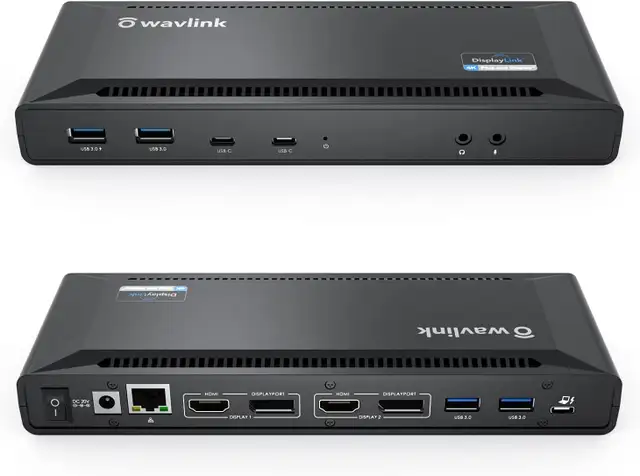High-speed USB3.0 interfaces. Docking station.