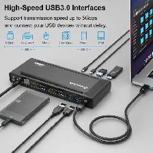 High-speed USB3.0 interfaces. Docking station. - Photo 2