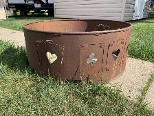 Fire Pit Ring with Poker Design - Photo 3