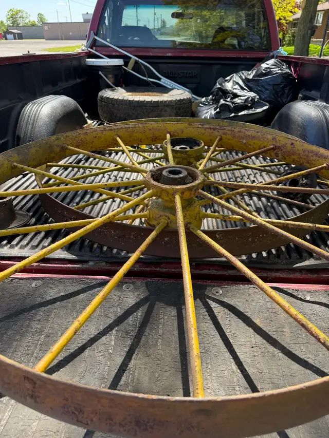 wagon wheels