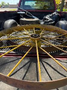 wagon wheels