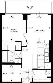 RENOVATED 1   DEN CONDO W/ PARKING & LOCKER PRIME RICHMOND HILL - Photo 11