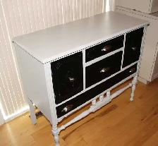 Buffet, crédence antique (1940) 105$ livré si... - Photo 4