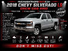 2018 Chevrolet Silverado 1500 LS Crew Cab 4WD - More GM Trucks @