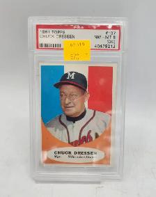 Graded Baseball MLB Sports Cards: Beckett, Topps, PSA 6 Listed - Photo 4
