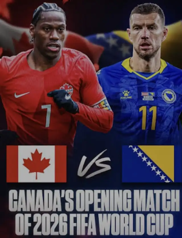 FIFA WORLD CUP FIRST MATCH IN CANADA VS BOSNIA GREAT SEATS