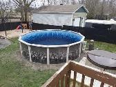 changement de toile (piscine) - Photo 2