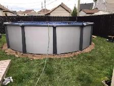 changement de toile (piscine) - Photo 5