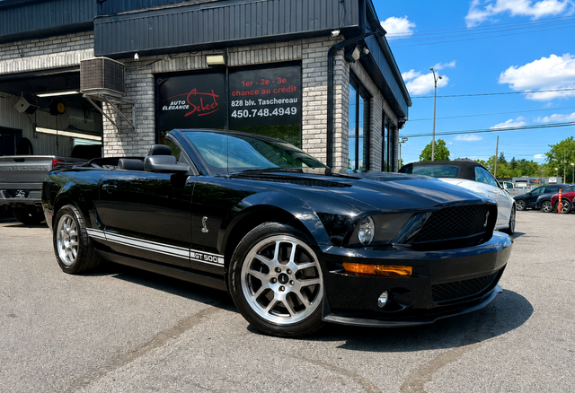 2009 Ford Mustang Shelby GT500 MAN 6 SPEED Navi Triple Black