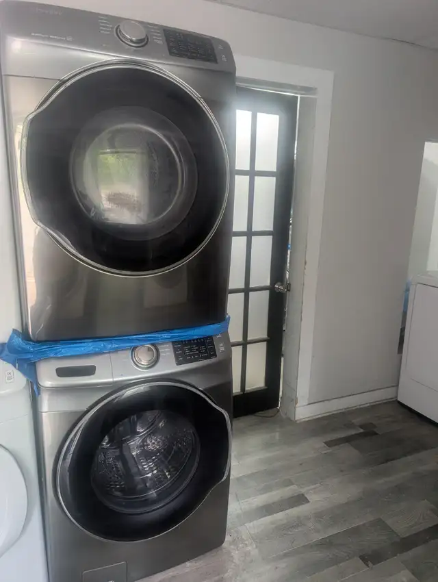 LAVEUSE SÉCHEUSE SAMSUNG STEAM STAINLES